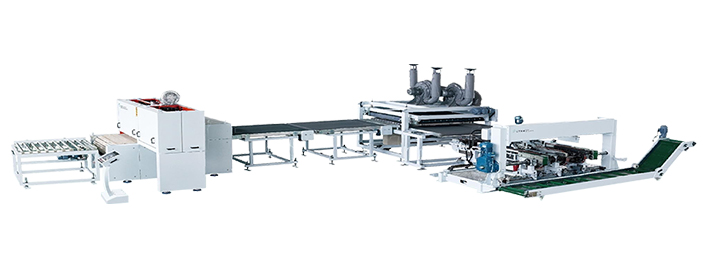 PVCフロアCNC切断生産ライン